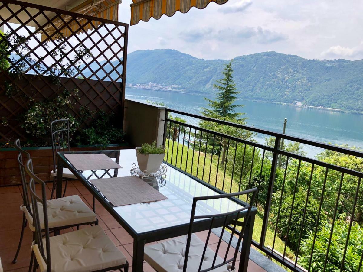 appartamento con bellissima vista Campione dʼItalia Esterno foto