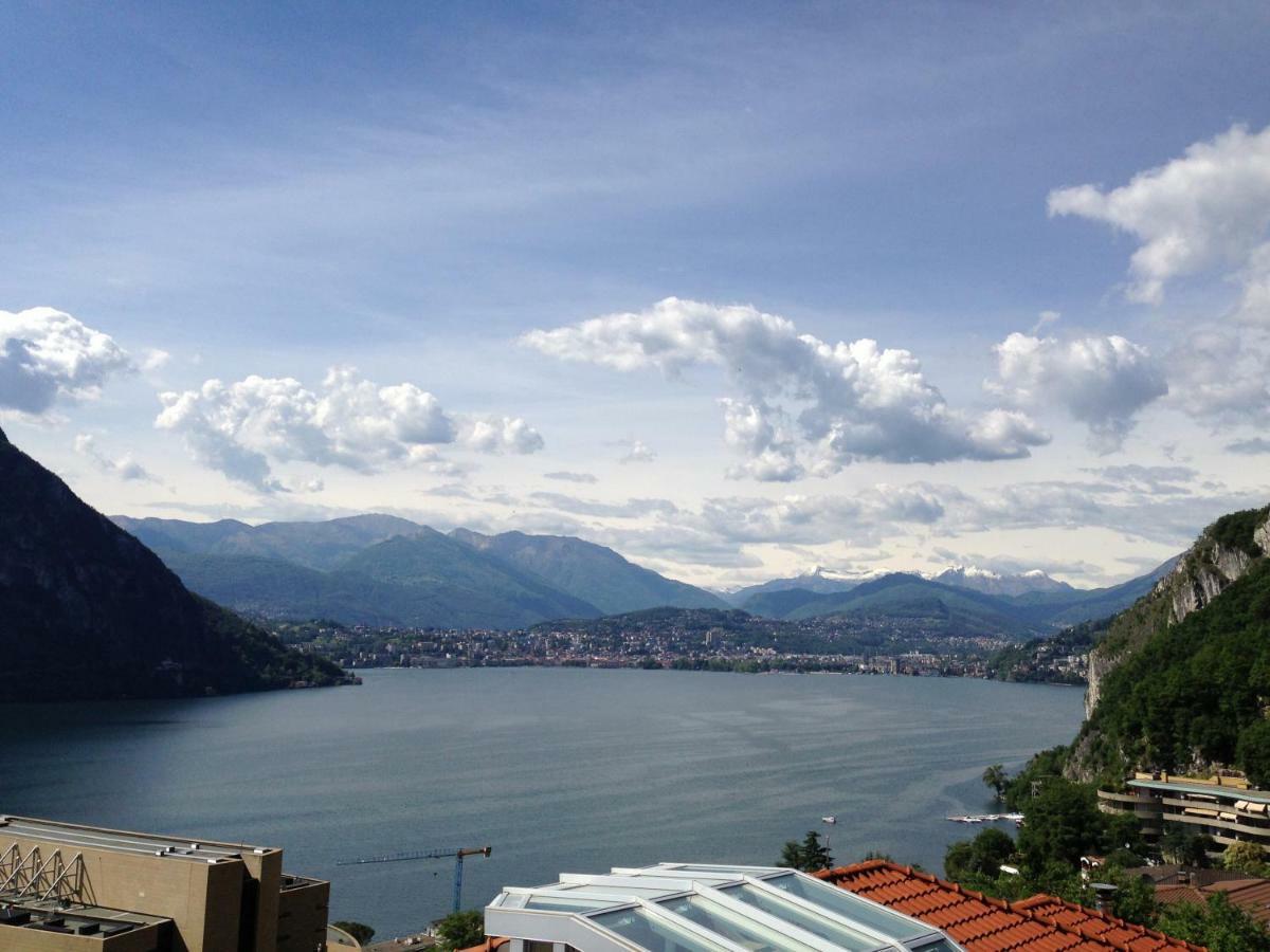appartamento con bellissima vista Campione dʼItalia Esterno foto